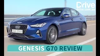 2018 Genesis G70 First Drive Review | Drive.com.au