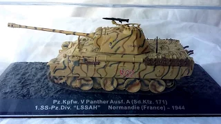 Deagostini Combat Tanks Collection Diecast Panther 1/72 Scale Review