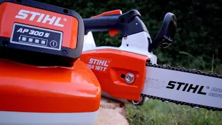 Stihl top handle chainsaw MSA 161 T Review