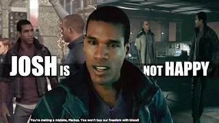 Detroit Become Human - Markus And Josh’s Relationship Crumble After The Incident At Freedom March