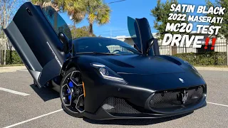 2022 Maserati MC20 Supercar Sounds Insane On Highway Test Drive