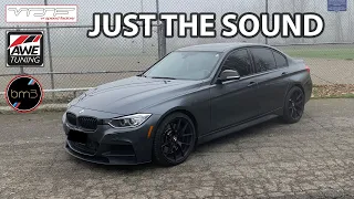 F30 BMW 335i Sound Compilation | AWE Touring Exhaust | VRSF High Flow Downpipe