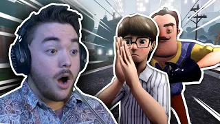 Mike Got CAPTURED By THE NEIGHBOR!!! (+New Animations) | Ice Scream 2 + Hello Neighbor Crossover