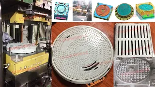 SMC BMC manhole cover mould How does SMC BMC manhole cover mould working ?