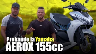 😍 Yamaha AEROX 155c, La probamos y damos nuestras opinión ¿Vale la pena? 👍 lo bueno y 👎 lo malo