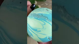 Новогодние шары жидкий акрил, новогодний марафон Арткреатив @art_yanika #art  #fluidart  #artwork