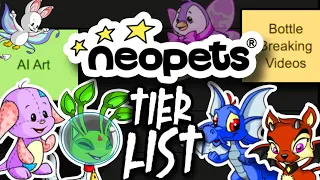 Ranking ALL The Neopets (because i hate myself)