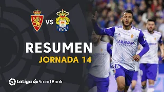 Highlights Real Zaragoza vs UD Las Palmas (3-0)
