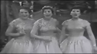 The Andrews Sisters - Medley of Songs (1955)