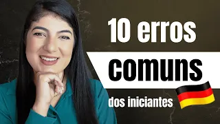 ERROS MAIS COMUNS DE INICIANTES NO ALEMÃO | Aulão de Alemão #010