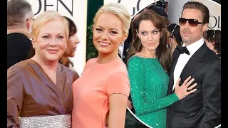 Emma Stone recalls first Golden Globes and sitting with her mom next to Angelina Jolie and Brad Pitt