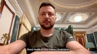 Обращение Президента Украины Владимира Зеленского по итогам 154-го дня войны (2022) Новости Украины