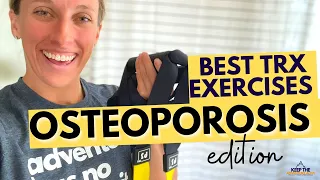 TRX exercises for STRONGER JOINTS & BONES | OSTEOPOROSIS & OSTEOARTHRITIS | Dr. Alyssa Kuhn