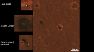 InSight Lander seen by Mars Reconnaissance Orbiter HiRISE