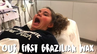 FIRST BRAZILIAN WAX EXPERIENCE | WARNING LANGUAGE