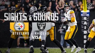 Mic'd Up Sights & Sounds: Week 3 at Raiders | Pittsburgh Steelers