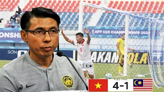 🔴HLV Tan Cheng Hoe Cay và Đắng Nói Về Trận Thắng Của U23 Việt Nam vs U23 Malaysia ở Bán Kết U23 ĐNÁ