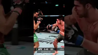 UFC 5 BROKEN NECK KO! #shorts #ufc #ufc5 #ufc4 #easports #frostbitegaming #trending