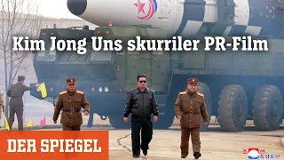 Kim Jong Uns skurriler PR-Film: Raketentest mit Lederjacke und Pilotenbrille | DER SPIEGEL