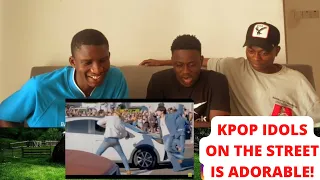 Kpop Idols In Public | REACTION