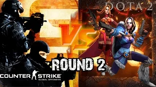 DOTA 2 vs CS:GO - Round 2 [SFM]