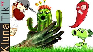 REAL PLANTS VS ZOMBIE FOR MEAL!!! | Kluna Tik VT Dinner #80 | Kluna Tik Style