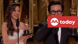 Michelle Yeoh and Ke Huy Quan make Oscar history