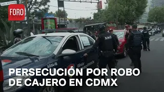 Detienen a sujeto tras presunto robo a cajero, en Álvaro Obregón - Paralelo 23