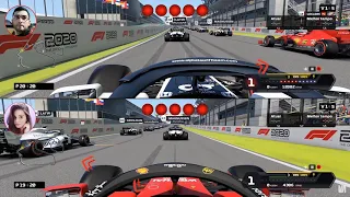 F1 2020 com tela dividida tem tudo para dar errado!