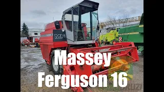 Огляд комбайна Massey Ferguson 16 Ідеальний стан