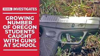 Growing number of Oregon students caught with guns at school