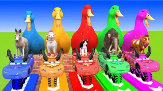 5 Giant Duck, Monkey, Piglet, chicken, dog, cat, cow, Sheep,donkey Transfiguration funny animal 2023