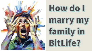 How do I marry my family in BitLife?