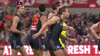 Josh Kelly kicks the matchwinner for the Giants | Sydney v GWS – Round 5, 2021