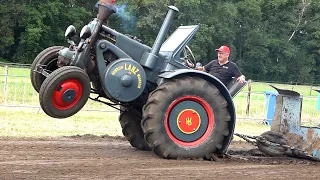 Full Pull- Glühköpfe gegen Bremswagen- 41. Int. Historisch Festival Panningen 30.07.2022