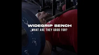 Wide Grip Bench-How, Why & When? #shorts