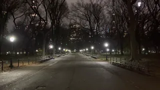 Central Park NYC low light night time walking video test iPhone 12 Pro Max 30fps HDR Dolby Vision