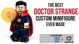 The BEST DOCTOR STRANGE Minifigure EVER MADE! (Jaka Brick x Phoenix Customs Review)