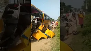 DAV Public School harmful accident 17 number bus