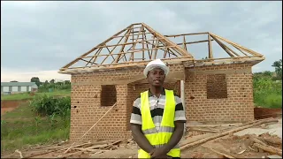 Tuzimbe : steps for roofing 2 bedroom house in Uganda 2023#subscriber my channel 0759600739