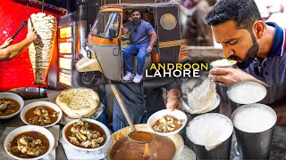 Phajjay ke Paye or Fiqay ki Lassi Androon Lahore | Syrian Shawarma in Islamabad Pakistan Street Food