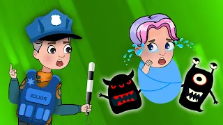 Police Officer Help Me Song 😻🦄👶 + More Nursery Rhymes And Kids Songs 🚔👮‍♂️🤣 | Yupi