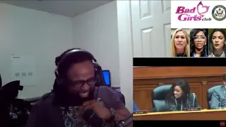 Jasmine Crockett vs Majorie Taylor Green (“Fake eyelashes” and “butch body”) REACTION