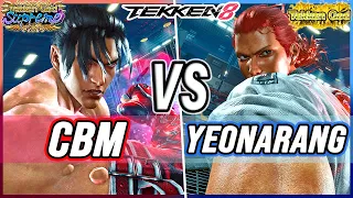 T8 🔥 CherryBerryMango (Jin) vs Yeonarang (Hwoarang) 🔥 Tekken 8