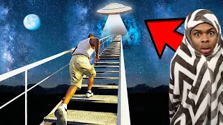 I FOUND A SECRET STAIRWAY TO SPACE IN GTA 5! (GTA 5 MODS RP)