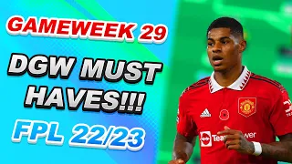 GAMEWEEK 29 BENCH BOOST STRATEGY | Fantasy Premier League Tips 2022/23