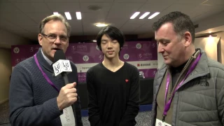 Jun Hwan Cha KOR Interview - Marseille JGP Final 2016