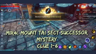 MIR4: Mount Tai Sect Successor Mystery