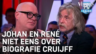 Johan en René raken het niet eens over biografie Cruijff | VERONICA INSIDE