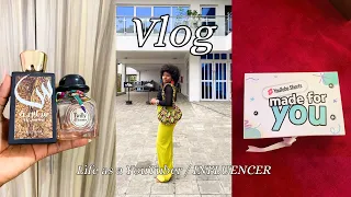 Influencer Vlog: My First YouTube Event, Unboxing Gift from YouTube, PR unboxing, GRWM + Fun Vlog